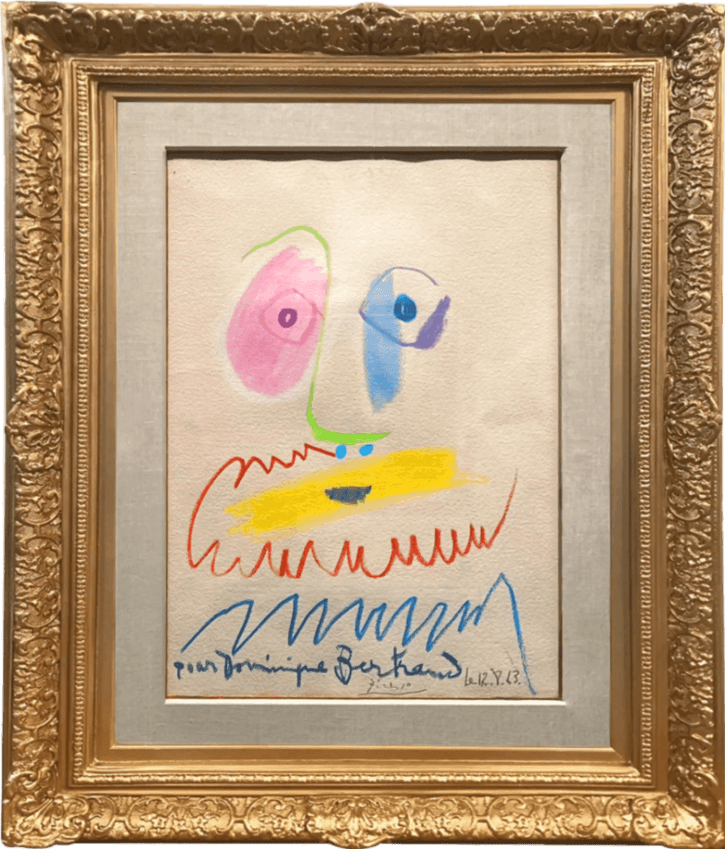 Tête d’Homme Barbu by Pablo PICASSO