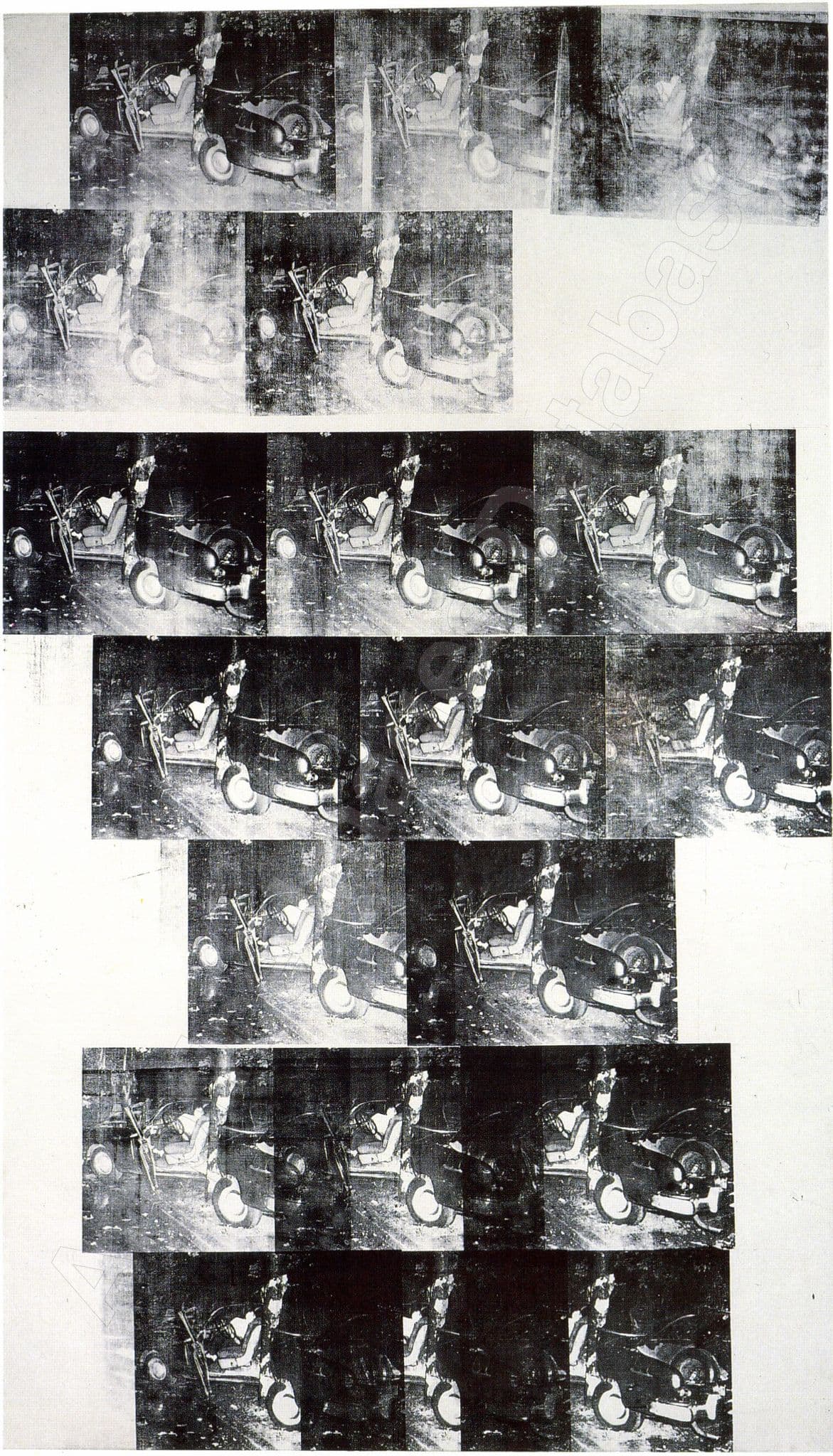 White Disaster (White Car Crash 19 Times)